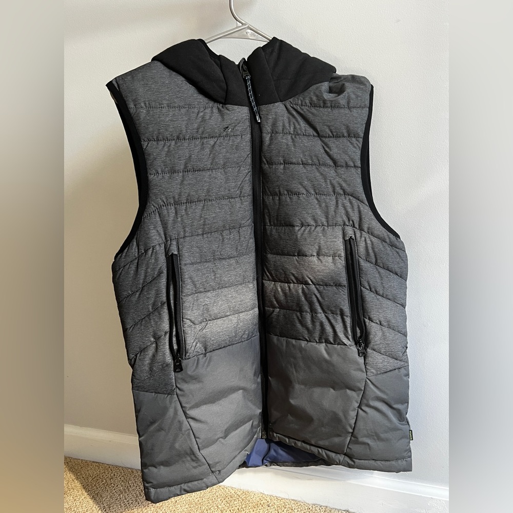 Scotch&Soda Grey Puffer Vest